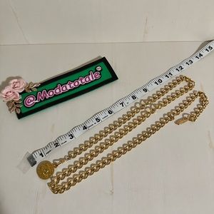 Authentic Chanel chain belt in 24k fits up to size 95cm